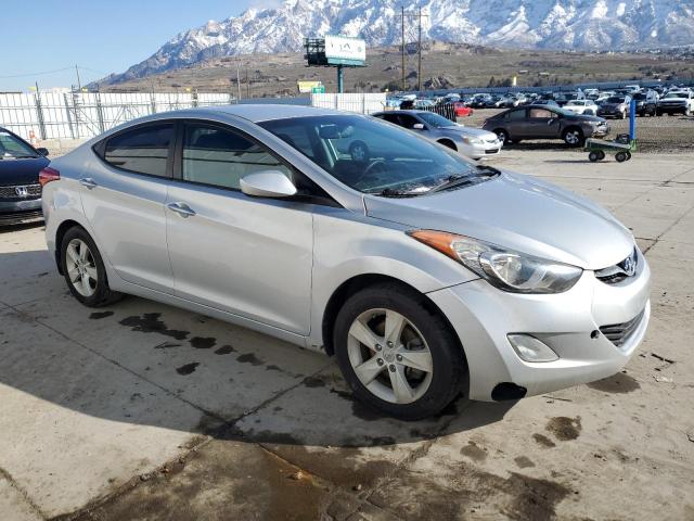 KMHDH4AE6DU651283 - 2013 HYUNDAI ELANTRA GLS SILVER photo 4