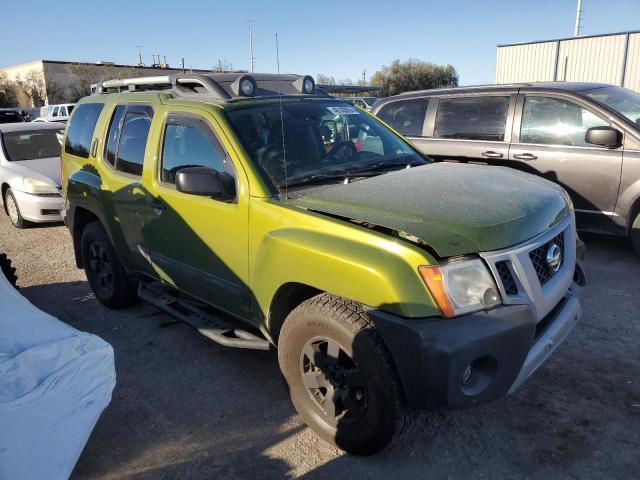 5N1AN0NW1BC519171 - 2011 NISSAN XTERRA OFF ROAD GREEN photo 4