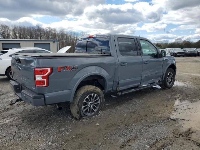 1FTEW1E44KKE28585 - 2019 FORD F150 SUPERCREW GRAY photo 3