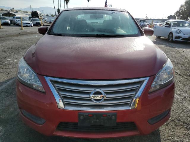 3N1AB7AP8DL621291 - 2013 NISSAN SENTRA S RED photo 5