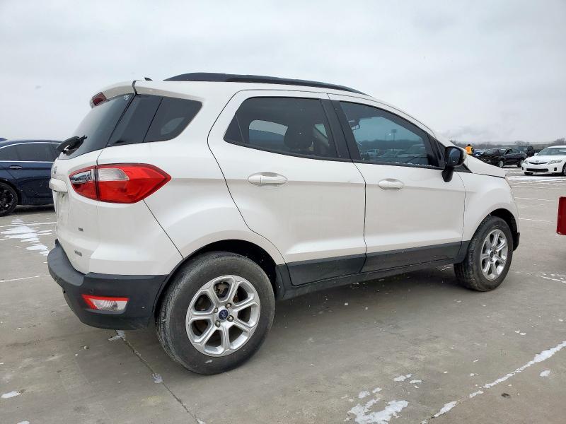 MAJ3S2GE8KC288863 - 2019 FORD ECOSPORT SE Weiß Foto 3
