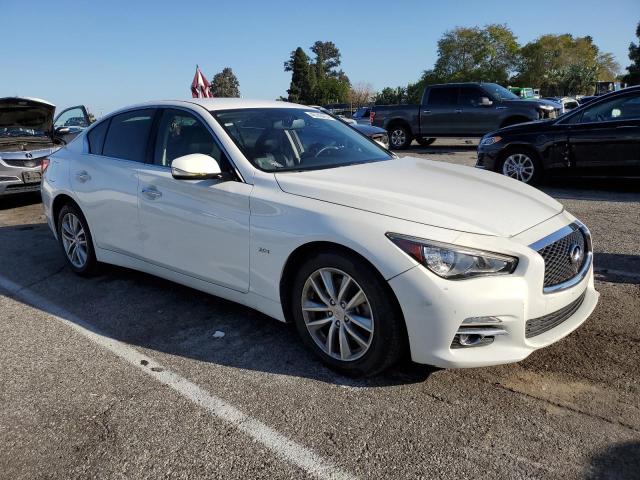 JN1CV7AP7HM641558 - 2017 INFINITI Q50 BASE WHITE photo 4