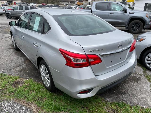 3N1AB7AP8HY343792 - 2017 NISSAN SENTRA S SILVER photo 3