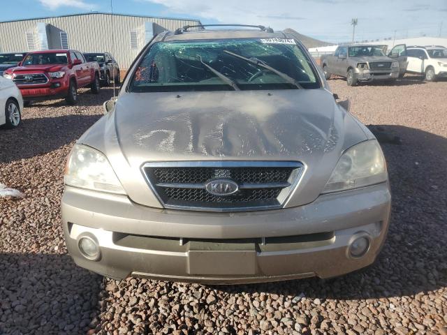 KNDJD733X65637383 - 2006 KIA SORENTO EX GOLD photo 5