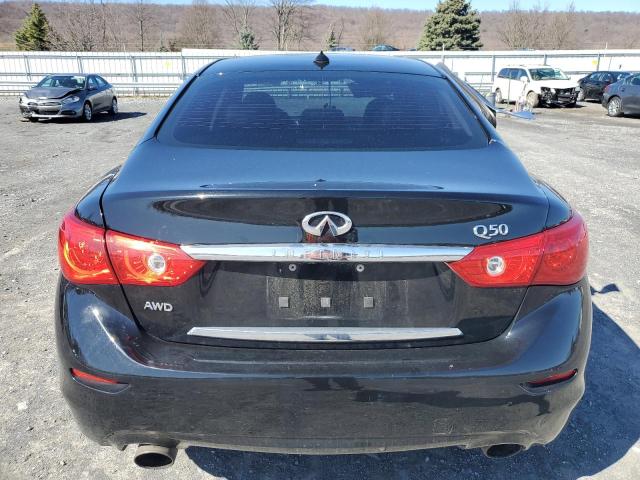 JN1CV7AR3GM253422 - 2016 INFINITI Q50 BASE BLACK photo 6