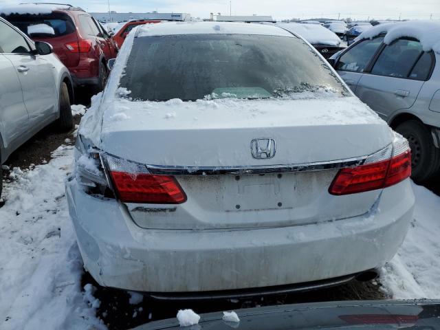 1HGCR2F83EA191444 - 2014 HONDA ACCORD EXL WHITE photo 6