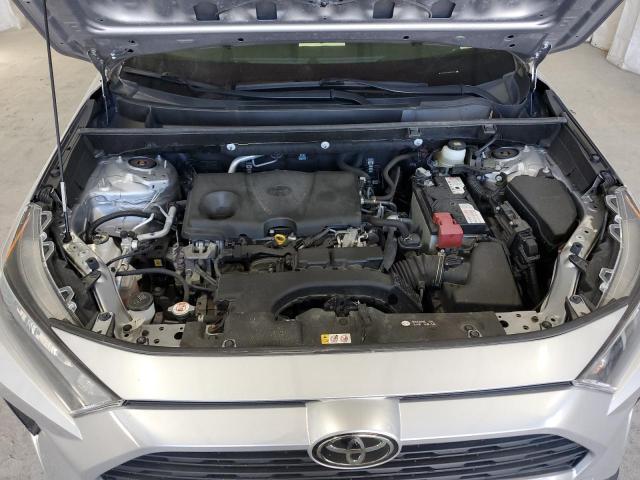 JTMG1RFV4KD501245 - 2019 TOYOTA RAV4 LE SILVER photo 12