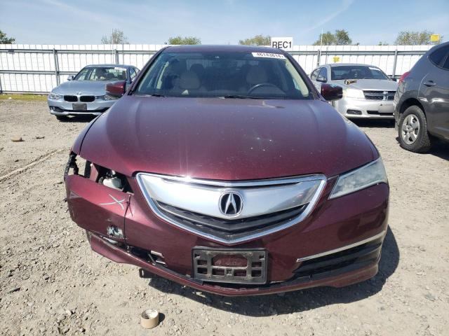 19UUB1F57FA010663 - 2015 ACURA TLX TECH BURGUNDY photo 5