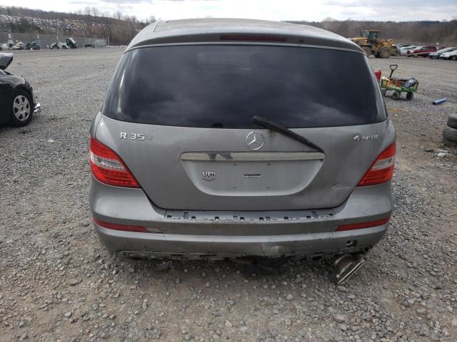 4JGCB6FE4BA118378 - 2011 MERCEDES-BENZ R 350 4MATIC SILVER photo 6