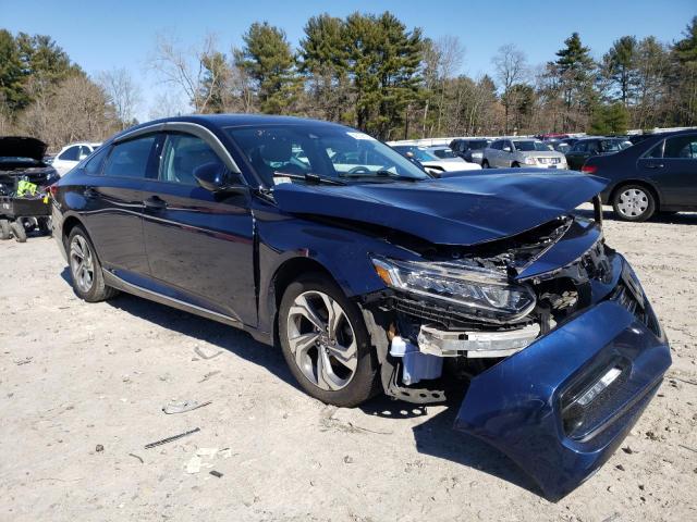 1HGCV1F49LA097102 - 2020 HONDA ACCORD EX BLUE photo 4