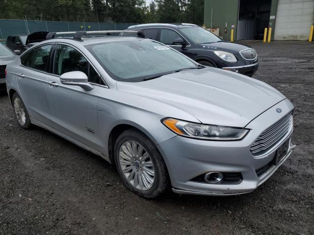 3FA6P0SU4ER257150 - 2014 FORD FUSION TITANIUM PHEV SILVER photo 4