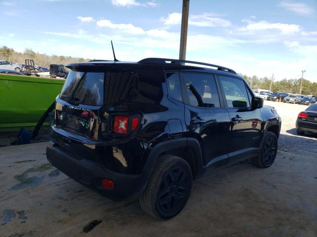 ZACNJBAB4LPL00330 - 2020 JEEP RENEGADE SPORT BLACK photo 3