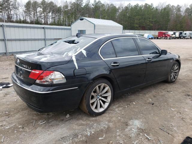 WBAHN83557DT65199 - 2007 BMW 750 BLACK photo 3