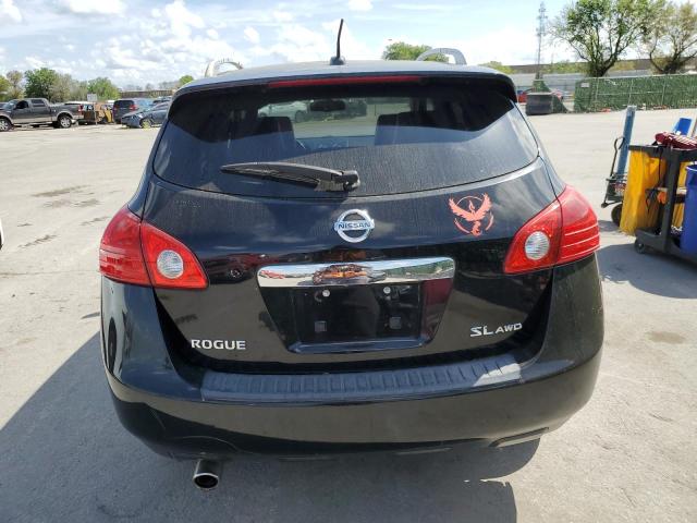 JN8AS5MV8BW305171 - 2011 NISSAN ROGUE S BLACK photo 6