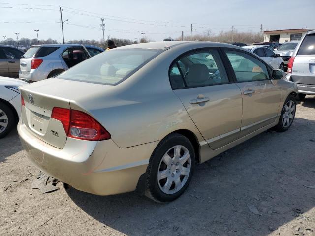 1HGFA16567L138071 - 2007 HONDA CIVIC LX GOLD photo 3