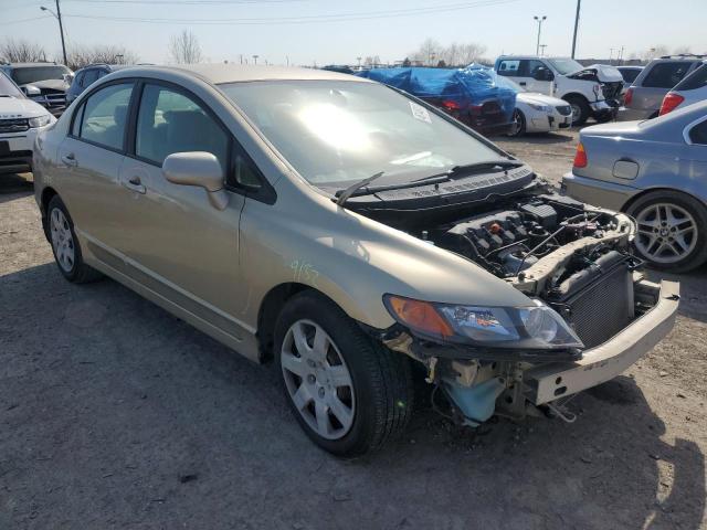 1HGFA16567L138071 - 2007 HONDA CIVIC LX GOLD photo 4