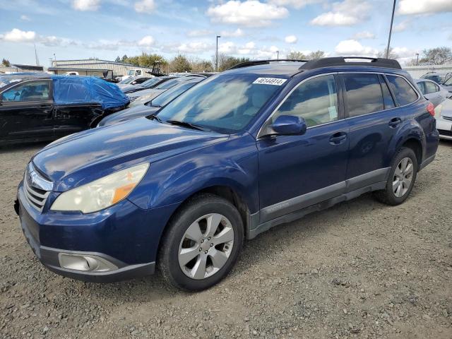 4S4BRBCC8A3362833 - 2010 SUBARU OUTBACK 2.5I PREMIUM BLUE photo 1