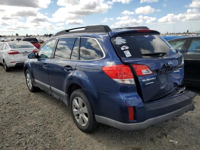 4S4BRBCC8A3362833 - 2010 SUBARU OUTBACK 2.5I PREMIUM BLUE photo 2