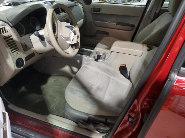 1FMCU9DG1BKA48381 - 2011 FORD ESCAPE XLT BURGUNDY photo 7