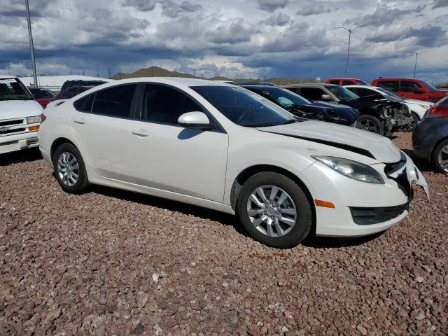 1YVHZ8BH3C5M15552 - 2012 MAZDA 6 I WHITE photo 4