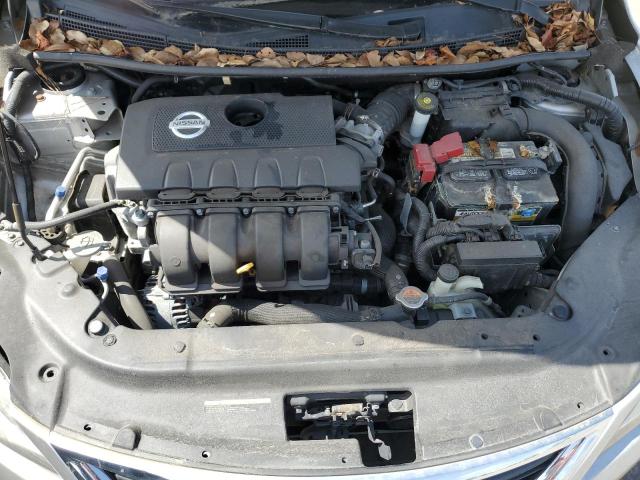 3N1AB7APXEY339061 - 2014 NISSAN SENTRA S SILVER photo 11