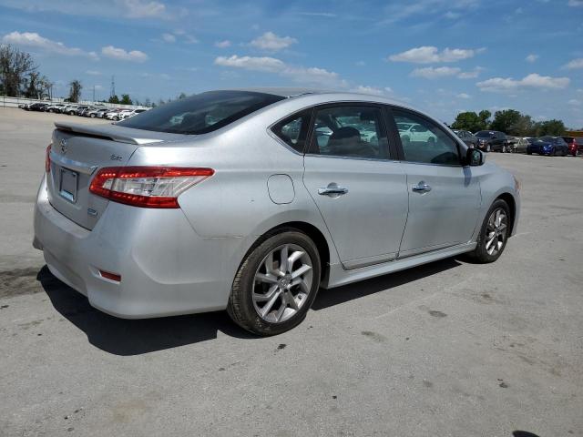 3N1AB7APXEY339061 - 2014 NISSAN SENTRA S SILVER photo 3