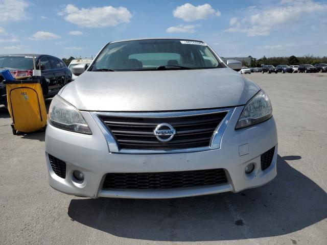 3N1AB7APXEY339061 - 2014 NISSAN SENTRA S SILVER photo 5