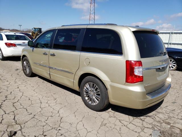 2A4RR6DG1BR666763 - 2011 CHRYSLER TOWN & COU LIMITED GOLD photo 2