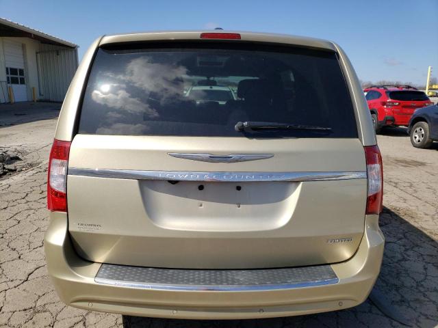 2A4RR6DG1BR666763 - 2011 CHRYSLER TOWN & COU LIMITED GOLD photo 6