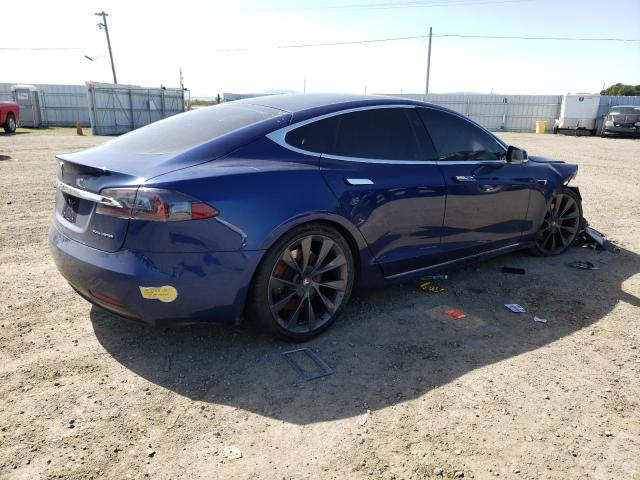 5YJSA1E24LF413146 - 2020 TESLA MODEL S Mavi foto 3