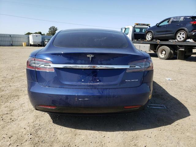 5YJSA1E24LF413146 - 2020 TESLA MODEL S Mavi foto 6