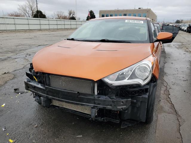 KMHTC6AD7EU187063 - 2014 HYUNDAI VELOSTER ORANGE photo 5