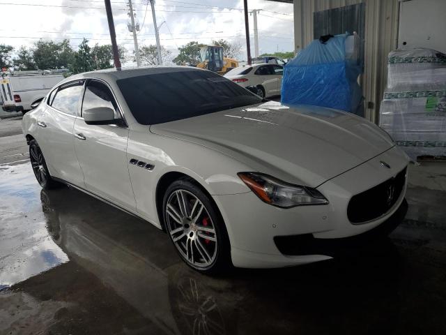 ZAM56RPA9G1166329 - 2016 MASERATI QUATTROPOR S WHITE photo 4