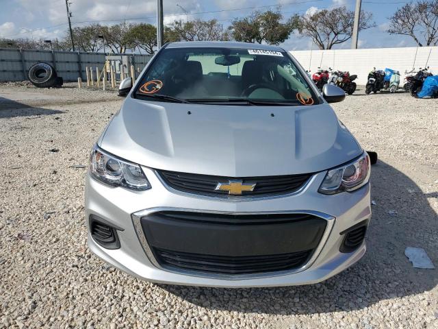 1G1JD5SB2K4145839 - 2019 CHEVROLET SONIC LT SILVER photo 5