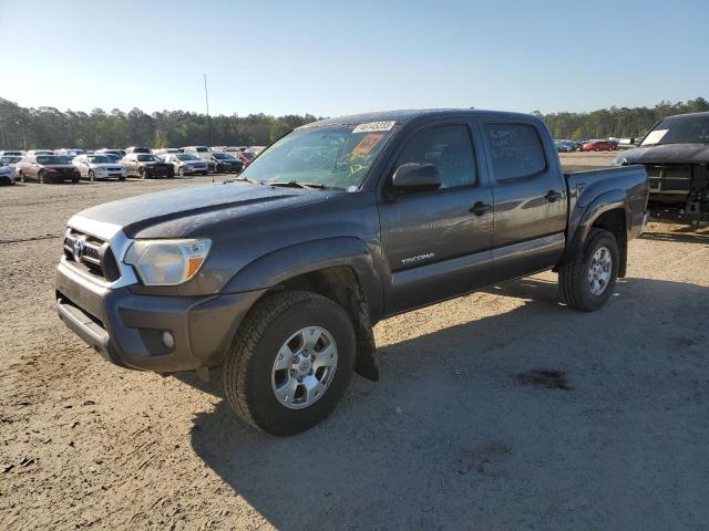5TFJU4GN5FX073107 - 2015 TOYOTA TACOMA DOUBLE CAB PRERUNNER GRAY photo 1