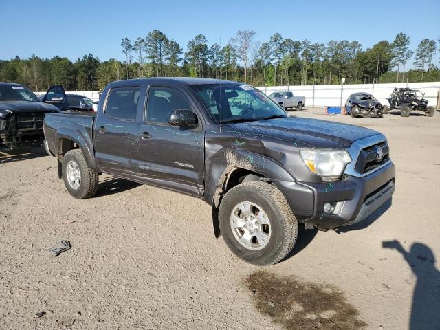 5TFJU4GN5FX073107 - 2015 TOYOTA TACOMA DOUBLE CAB PRERUNNER GRAY photo 4