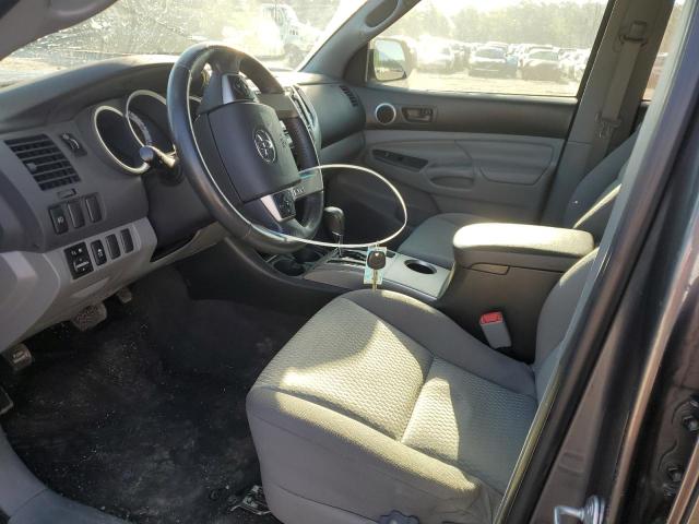 5TFJU4GN5FX073107 - 2015 TOYOTA TACOMA DOUBLE CAB PRERUNNER GRAY photo 7