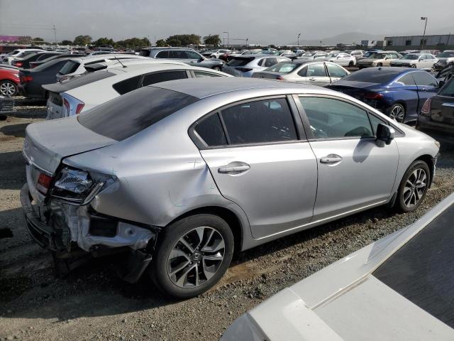 19XFB2F87FE226615 - 2015 HONDA CIVIC EX SILVER photo 3