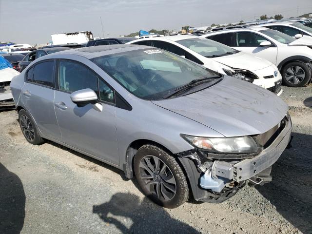 19XFB2F87FE226615 - 2015 HONDA CIVIC EX SILVER photo 4