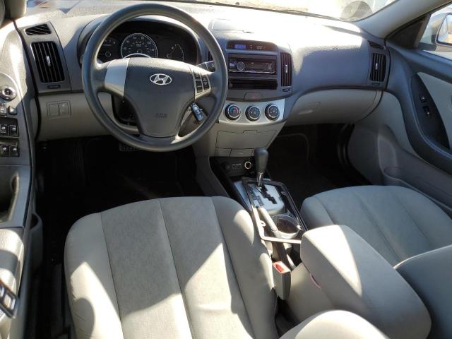 KMHDU4AD3AU157929 - 2010 HYUNDAI ELANTRA BLUE SILVER photo 8