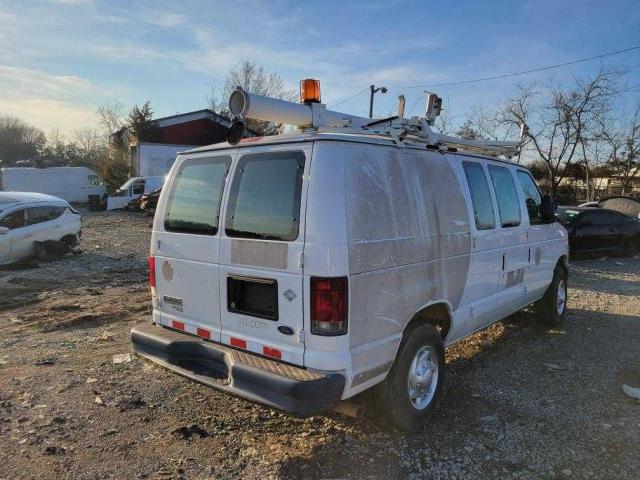 1FTNE2ELXBDA91912 - 2011 FORD ECONOLINE E250 VAN WHITE photo 4