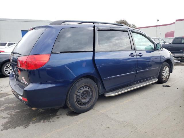 5TDZK23C67S041288 - 2007 TOYOTA SIENNA CE BLUE photo 3