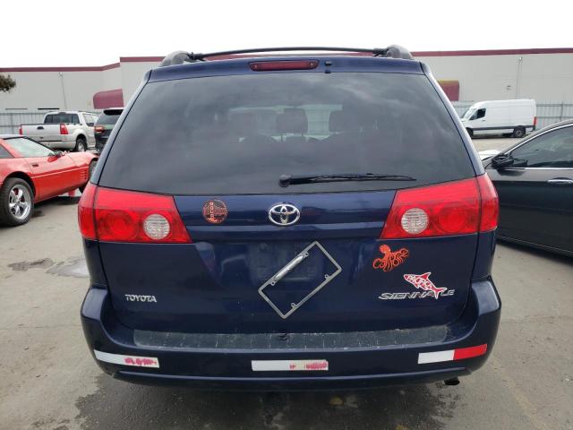 5TDZK23C67S041288 - 2007 TOYOTA SIENNA CE BLUE photo 6