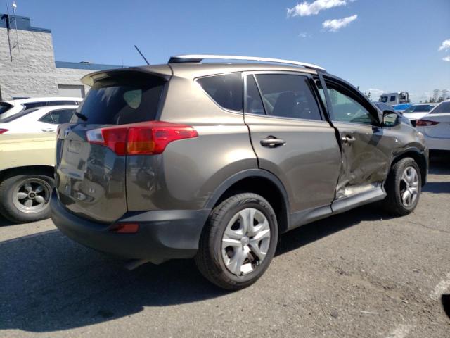 JTMZFREV3FD076795 - 2015 TOYOTA RAV4 LE GRAY photo 3