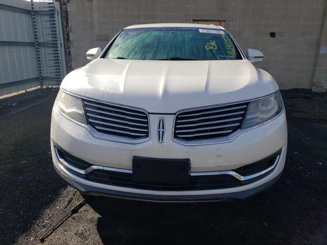 2LMTJ8KR6GBL27323 - 2016 LINCOLN MKX SELECT WHITE photo 5