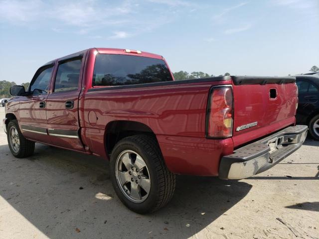 2GCEC13V671125707 - 2007 CHEVROLET SILVERADO C1500 CLASSIC CREW CAB MAROON photo 2