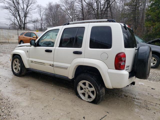 1J4GL58K57W571297 - 2007 JEEP LIBERTY LIMITED WHITE photo 2