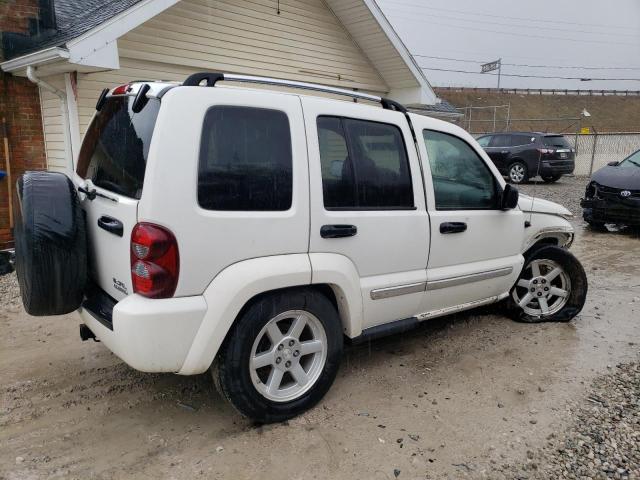 1J4GL58K57W571297 - 2007 JEEP LIBERTY LIMITED WHITE photo 3