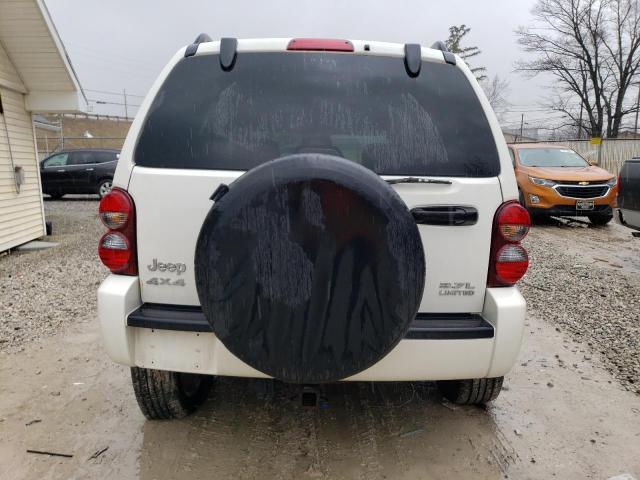 1J4GL58K57W571297 - 2007 JEEP LIBERTY LIMITED WHITE photo 6