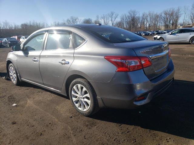 3N1AB7APXJY287604 - 2018 NISSAN SENTRA S GRAY photo 2